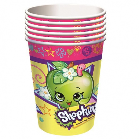 32518Стакан 220 мл, 6 шт., Shopkins - КОЛОРЛОН ВТД Новосибирск