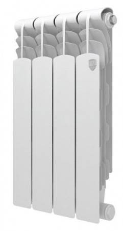 Радиатор биметал Royal Thermo Revolution B 500 Серебро–4 секц - КОЛОРЛОН ВТД Новосибирск