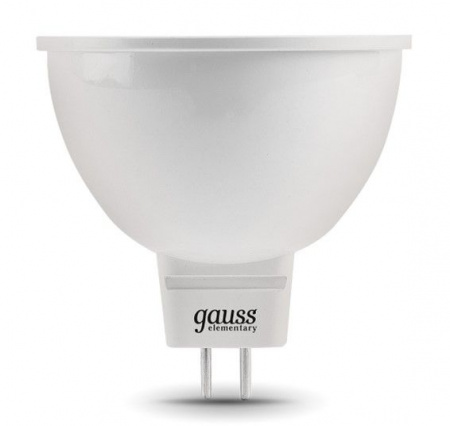 Лампа Gauss Elementary MR16 7W 530lm 3000K GU5.3 LED - КОЛОРЛОН ВТД Новосибирск
