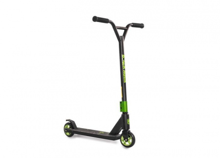 Самокат STUNT SCOOTER-6 (черно-зеленый) - КОЛОРЛОН ВТД Новосибирск