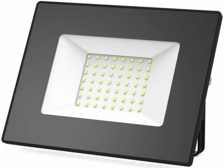 Прожектор Gauss Elementary 50W 4500lm 6500К IP65 черный LED - КОЛОРЛОН ВТД Новосибирск