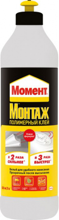 Полимерный клей Момент Монтаж (850 мл) - КОЛОРЛОН ВТД Новосибирск