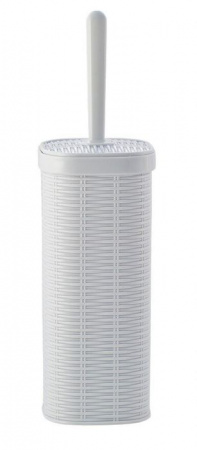 SWP-0690WH-E Ерш напольный ROTANG белый, пластик SWP-0690WH-E - КОЛОРЛОН ВТД Новосибирск