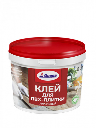 Клей для ПВХ плитки акриловый Д-37 10 кг/евроведро - КОЛОРЛОН ВТД Новосибирск