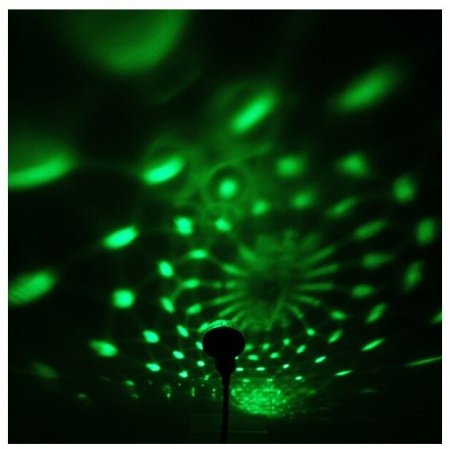 Диско-шар  mini "Каледоскоп", LED (красный, зеленый, синий), переходник Micro USB - КОЛОРЛОН ВТД Новосибирск