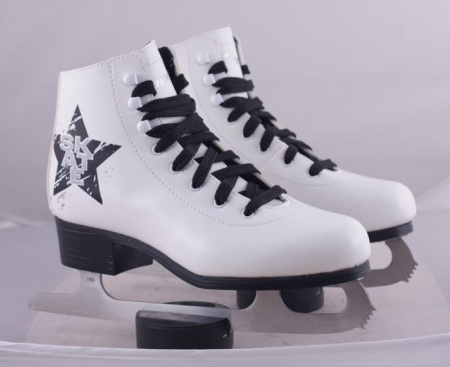 Коньки фигурные TREK Silver Star (RU32;EU33;CM19,5) - КОЛОРЛОН ВТД Новосибирск