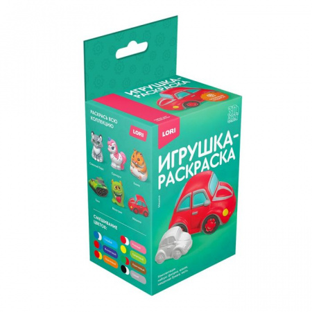 Ир-032 3D Art.Игрушка-раскраска "Машина" - КОЛОРЛОН ВТД Новосибирск