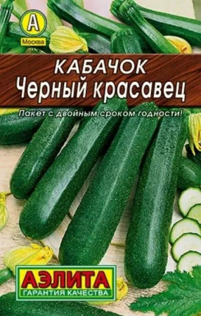 Кабачок Черный красавец 10шт, ранний (Аэлита) лидер - КОЛОРЛОН ВТД Новосибирск
