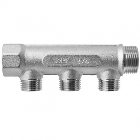 ***Коллектор 3 вых.х3/4"х1/2" наруж.рез. - КОЛОРЛОН ВТД Новосибирск