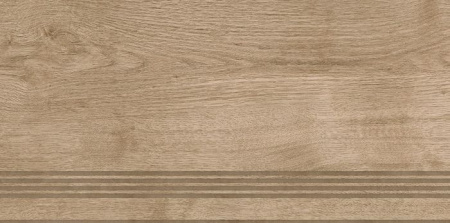 Ступень 30х60 Global Tile НОСТРУМ бежевый (кор. - 6 шт.) - КОЛОРЛОН ВТД Новосибирск