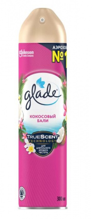 Glade Аэрозоль "Кокосовый Бали", 300 мл - КОЛОРЛОН ВТД Новосибирск