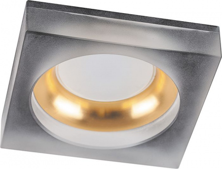 32635 DL2540 MR16 G5.3 "квадрат", матовый черный,золото * - КОЛОРЛОН ВТД Новосибирск