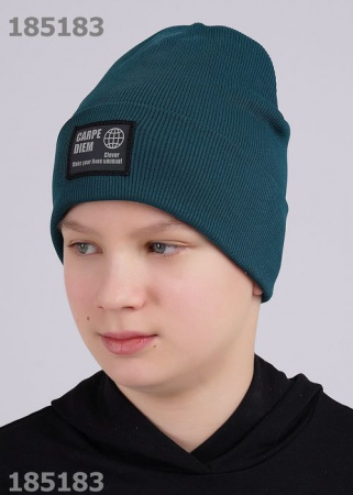CLEVER 546604ш Шапка детская, 52-54, Т.зеленый - КОЛОРЛОН ВТД Новосибирск