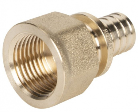 Муфта аксиальная Royal Thermo ВР переходная 16x1/2 (4) - КОЛОРЛОН ВТД Новосибирск