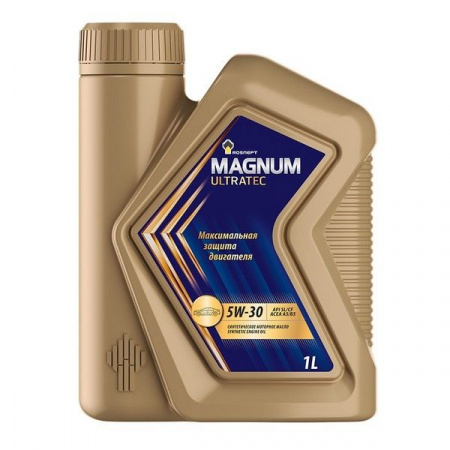 Масло моторное Rosneft Magnum Ultratec 5W30 синт  1л - КОЛОРЛОН ВТД Новосибирск