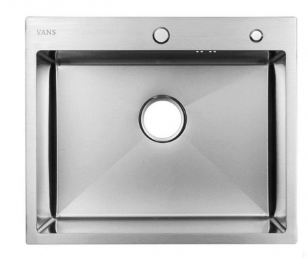 Мойка "V" 600*500*220мм, Satin - КОЛОРЛОН ВТД Новосибирск