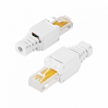 Коннектор RJ45 (1шт.) Cat5e быстрозажимной Rexant 06-0083-A - КОЛОРЛОН ВТД Новосибирск