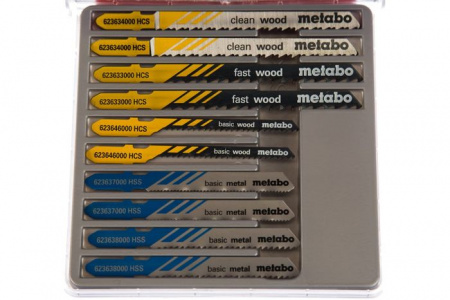 METABO Набор 10 пилок 2х(Т101В;Т144D;T111C;T118A;T118B) - КОЛОРЛОН ВТД Новосибирск