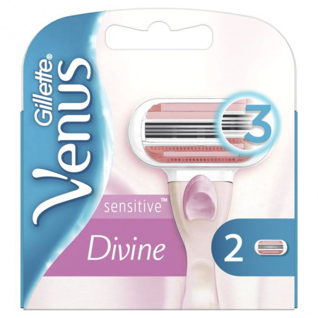 Gillette Venus DIVINE кассеты для бритья (2шт) - КОЛОРЛОН ВТД Новосибирск
