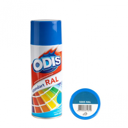 5005 RAL Краска-спрей ODIS standart RAL сигнальный синий - КОЛОРЛОН ВТД Новосибирск