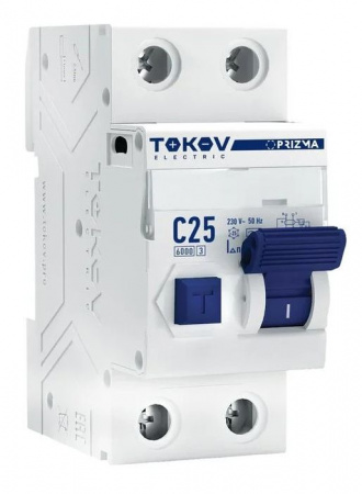 TOKOV Диф. автомат 1P+N 25А AC 30мА 6кА - КОЛОРЛОН ВТД Новосибирск