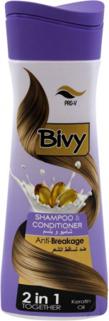 BIVY Шампунь-кондиционер 600мл KERATIN OIL - КОЛОРЛОН ВТД Новосибирск