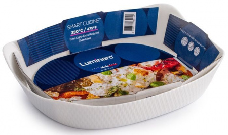 V1463  Блюдо для запекания SMART CUISINE WAVY прямоугольное 30X22см - КОЛОРЛОН ВТД Новосибирск