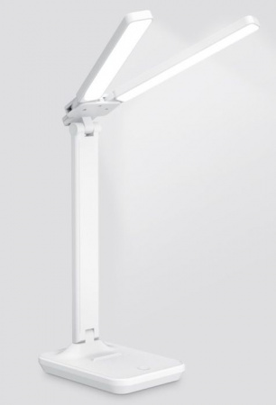 *Лампа настольная DE490 WH белый LED 3000K/4200K/6400K 9W - КОЛОРЛОН ВТД Новосибирск