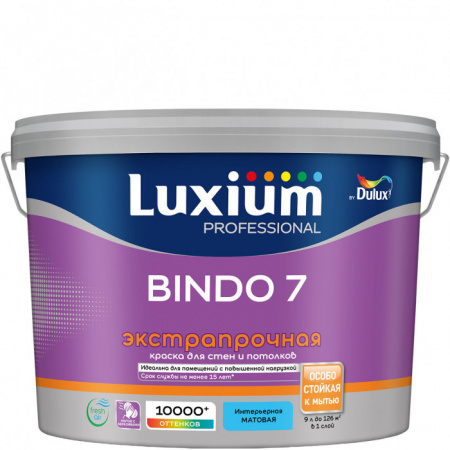 Краска Luxium Prof Bindo 7 мт BC 9л - КОЛОРЛОН ВТД Новосибирск
