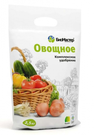 ***Овощной, Удобрение БиоМастер 2,5 кг - КОЛОРЛОН ВТД Новосибирск
