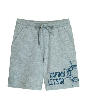10296 Шорты для мальчика р.140-72 серый меланж - КОЛОРЛОН ВТД Новосибирск