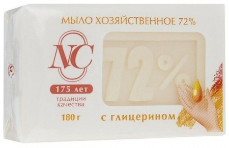 Невская косметика Мыло хозяйственное с Глицерином 180г - КОЛОРЛОН ВТД Новосибирск