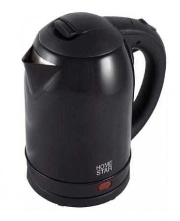 Чайник HOMESTAR HS-1099 черный, 1500Вт, 1.8л, диск, стекло - КОЛОРЛОН ВТД Новосибирск