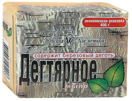 Невская косметика Мыло Дегтярное 4*100г - КОЛОРЛОН ВТД Новосибирск