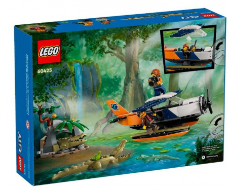 60425 Конструктор LEGO CITY "Исследователь джунглей: водный самолет" - КОЛОРЛОН ВТД Новосибирск