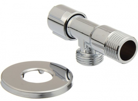 Кран вентильный угловой TeRma 1/2"х1/2" 33760 - КОЛОРЛОН ВТД Новосибирск