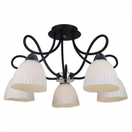 Escada 293/5PL E27*40W Black Люстра * - КОЛОРЛОН ВТД Новосибирск