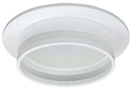 Точка 15W 230V GX53, белый, круг, без лампы, DL502 LUNA - КОЛОРЛОН ВТД Новосибирск
