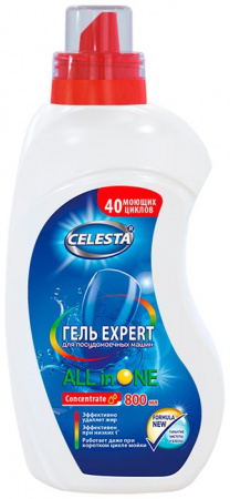 CELESTA Гель Expert для ПММ ALL in one, 800 мл - КОЛОРЛОН ВТД Новосибирск