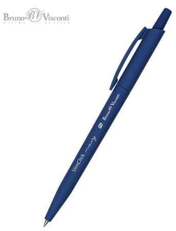 20-0419 РУЧКА "SlimClick.NAVY" ШАРИКОВАЯ АВТОМАТИЧЕСКАЯ 0.5 ММ, СИНЯЯ - КОЛОРЛОН ВТД Новосибирск