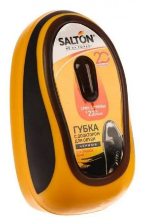 ***SALTON Губка с дозатором для гладкой кожи  Черный - КОЛОРЛОН ВТД Новосибирск