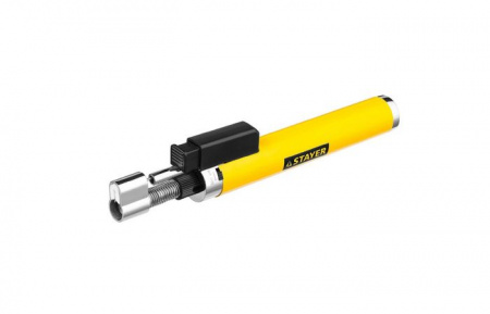 STAYER MB100 газовая горелка с пъезоподжигом, 1100С - КОЛОРЛОН ВТД Новосибирск