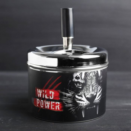 Бездымная пепельница "Wild power", 9 х 12 см   3914651 - КОЛОРЛОН ВТД Новосибирск