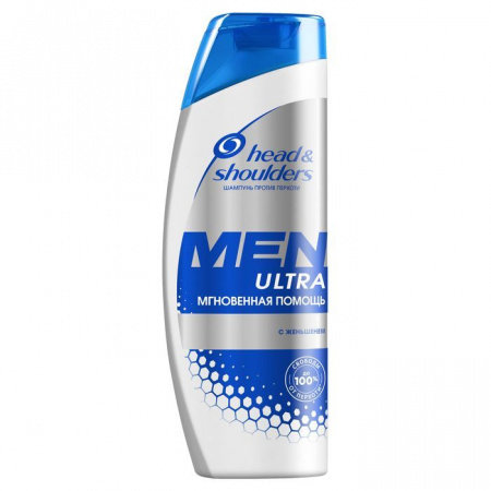 Шампунь против перхоти Head & Shoulders Мгновенная помощь 400 мл. - КОЛОРЛОН ВТД Новосибирск