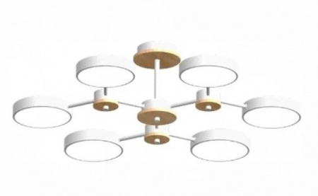 ***Потолочный cветильник LED4U L3216-730 WH - КОЛОРЛОН ВТД Новосибирск