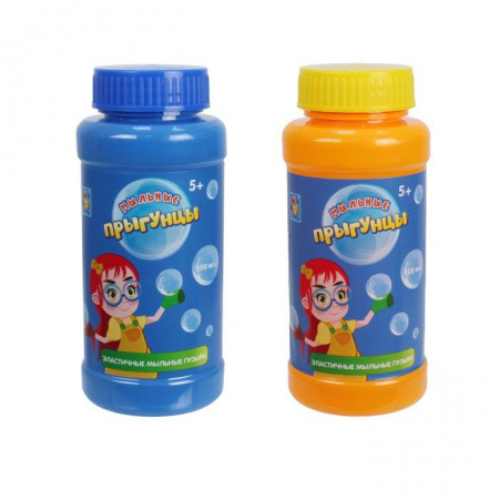 Т143631toy Прыгунцы, бутылка с раствором для эластичных мыльных пузырей, 100мл. - КОЛОРЛОН ВТД Новосибирск