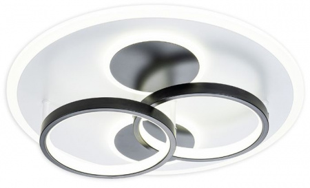 ***Люстра Escada 10235/4 ROUND LED*85W Black/White - КОЛОРЛОН ВТД Новосибирск