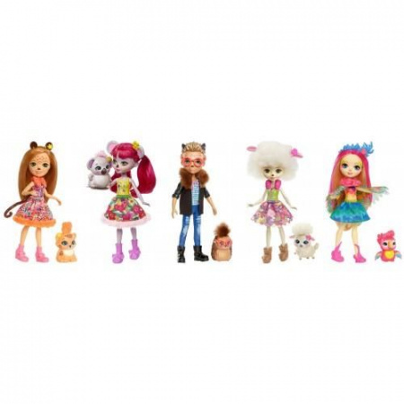 FNH22 Игрушка Enchantimals Кукла с питомцем - КОЛОРЛОН ВТД Новосибирск