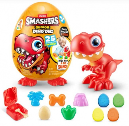 74115 Игрушка ZURU Smashers Junior "Дино-раскопки" - КОЛОРЛОН ВТД Новосибирск
