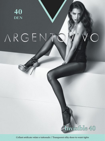 Колготки INVISIBLE 40 Argento 6/60 (NERO, 5) - КОЛОРЛОН ВТД Новосибирск